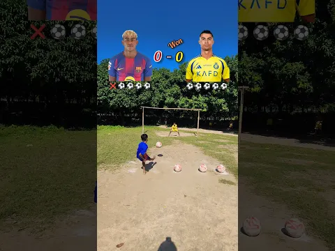 Ronaldo vs Lamine Yamal | 5 GOA SUITS CHALLENGE #shorts #football #challenge
