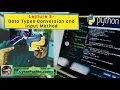 Python Lecture 5 Python Data Types Conversion and Input Method python for beginners