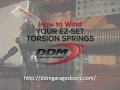 How to Wind your EZ-Set Torsion Springs
