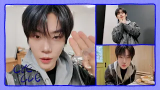  cyecle yeojun into closer book perfume u0026bookmark making tarot cafe yeojun vlog close your eyes