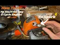 How To Fix No Start On Any 2 Cycle Engine No Spark