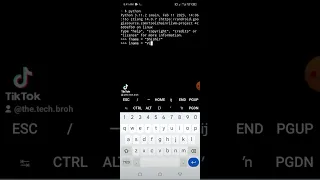 Python coding with smart phone Variables 2
