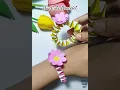 Diy Super Easy Cute Bracelet making gift idea for kids