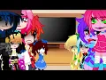 Poppy Playtime react to “Don’t Get Caught”||Song by:@APAngryPiggy||Poppy Playtime