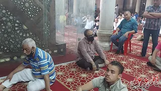 الشيخ فتحي موسى   أذان الجمعة الثاني بمسجد السلطان أبو العلا بالقاهرة             دندنها