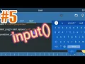 Part 5 Input Learn Python on Android Phones