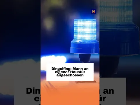 Mann in Dingolfing an eigener Haustür angeschossen – Täter flüchtig
