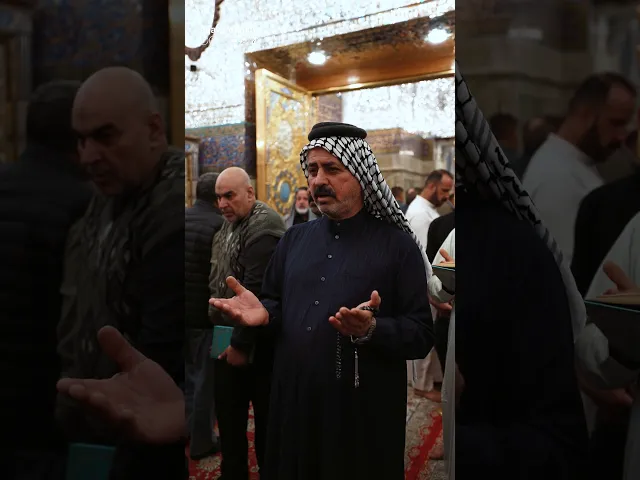 ⁣ياسائلًا عن حاجتك متمنيًا لها القضاء عند الجوادين كل ماتتمنّى فهما حبل الله بين الأرض والسماء.