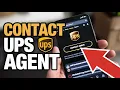 How to contact UPS live agent - Direct Link
