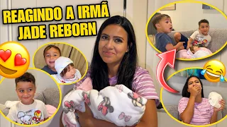 MEUS FILHOS CONHECERAM A JADE REBORN! *ELES ESTÃO APAIXONANDOS!* 😍✨😭😱