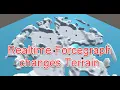 Unity Procedural Terrain 12 - Realtime Force Graph alters the Terrain
