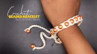 How to make beaded bracelet - step by step