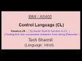 Checkr Built-in function in cl program CL programming CL program for Beginners