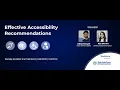 Webinar - Effective Accessibility Recommendations Remediations