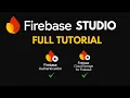 Firebase Studio Tutorial - How to Add Gmail Authentication and Database in Web App