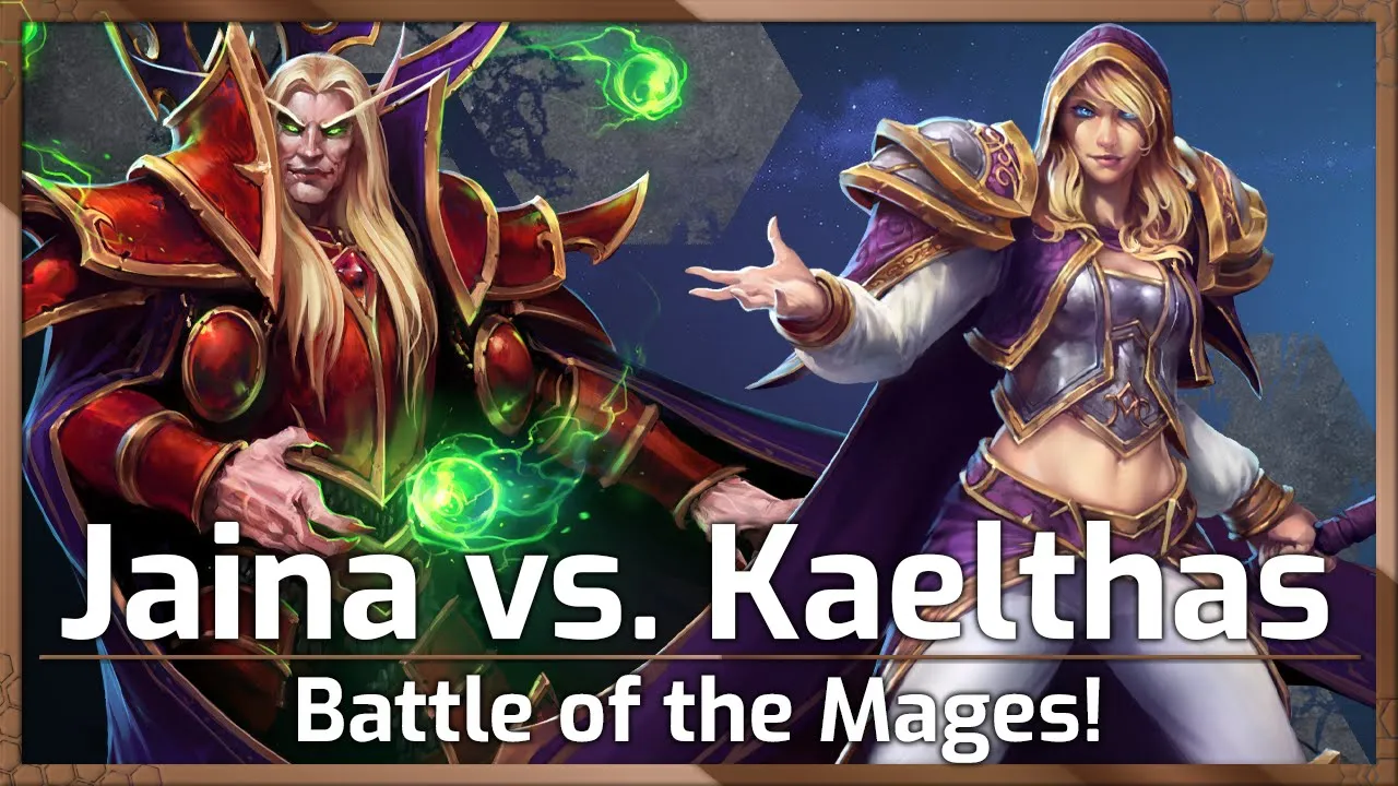 MAGE BATTLE! Jaina vs. Kaelthas - Underdog Cup #3 - Heroes of the Storm