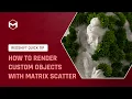 3 How to render custom objects with Matrix Scatter