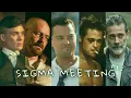 The biggest sigma male meeting part 2.
