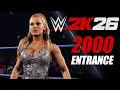 WWE 2K26 Trish Stratus 2000 Entrance 1080p