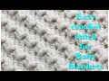 Crystal Waves crochet stitch for fast and easy baby blankets