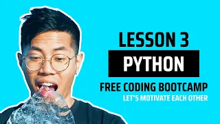 Variables - Python Lesson 3 Free Coding Bootcamp