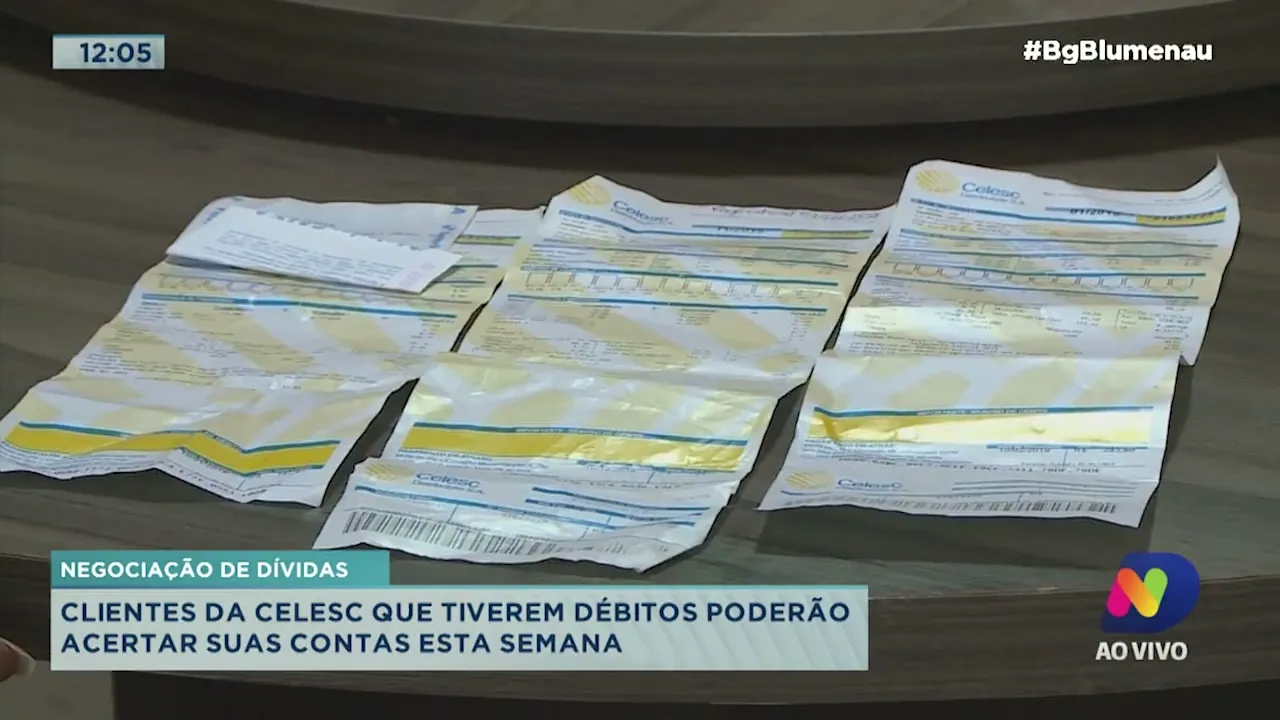 Negociação de dívidas: clientes da Celesc que tiveram débitos poderão acertar suas contas
