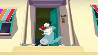 Oggy và những chú gián tinh nghịch | Anh ta mất cả hai cánh tay rồi! | phim hoạt hình