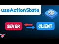 Modern React useActionState can synchronize server and client states