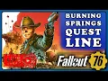 Fallout 76 Burning Springs Main Quest We Saved 2 People is it Possible to Save All 3