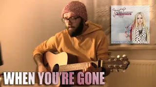eoasw when youre gone avril lavigne acoustic cover 