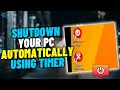 How To Schedule Automatic Shut Down Windows 10 timer shutdown windows 10