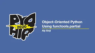 Object Oriented Python Using functools partial - Aly Sivji