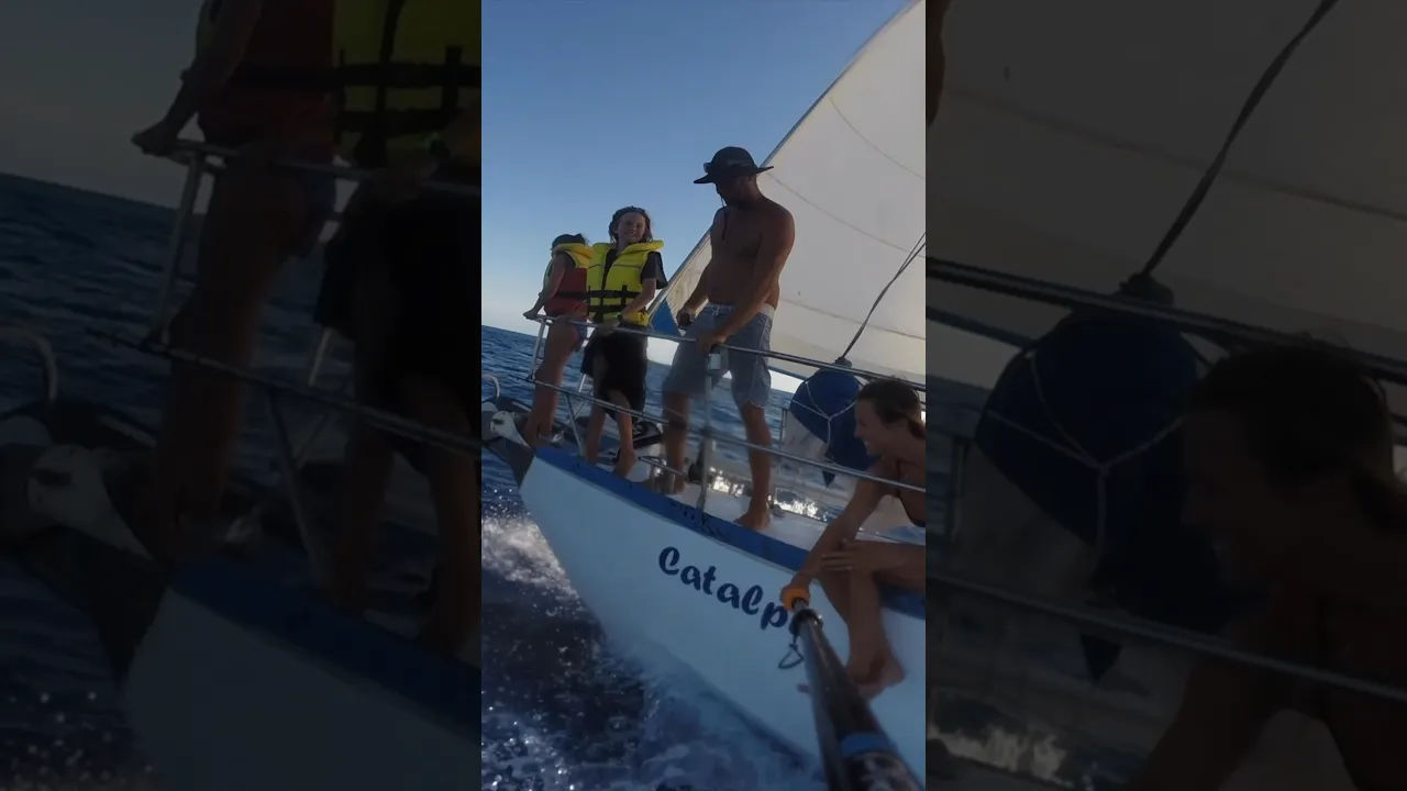 Raised at sea