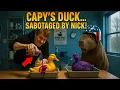 Capybara Faced Dirty Tricks from Nick in the Duck Race — But Karma Had Other Plans 🦆💥