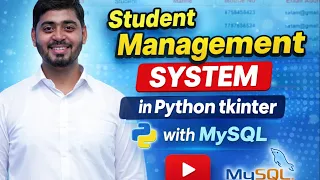 Student Management System in Python Full Tkinter MySQL Project 5 Hours