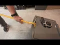 How to crack a Sentry Safe the easy way ANYONE can do it
