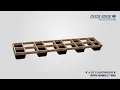 Dock Edge DIY 4 x 20 Floating Dock with Howell 400 diy-docks com