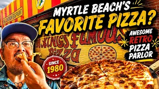 Myrtle Beach King s Famous Pizza for A Taste of Old Myrtle Beach with Retro Myrtle Beach Guy