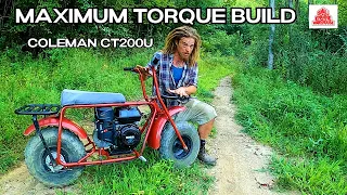 Coleman CT200U Maximum Torque Mini Bike Build with Small Engine Warehouse