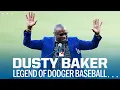 Dusty Baker honored by the Dodgers Full ceremony and hear from Dusty