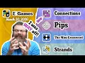 NYT Connections Pips Mini Crossword and Strands March 20 2026