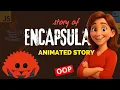 Story of Encapsulation Easy Explained Animation Setter Getter OOP Java Python Rust Concept