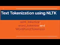 Text Tokenization using NLTK in Python