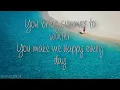 SUMMER TO WINTER  Lyrics | Kolohe Kai