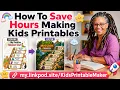 Generate Flawless Kids Printables Every Single Time