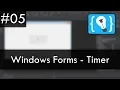 C Windows Forms Tutorial Deutsch - Das Timer Control