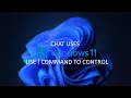 Chat uses Windows 11