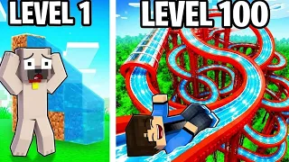 FELUJITOTTAM AZ 1 CSILLAGOS VIZIPARKOT 5 CSILLAGOSRA A MINECRAFTBAN