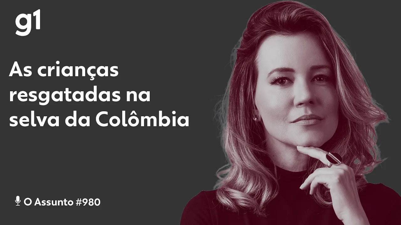 As crianças resgatadas na selva da Colômbia I O ASSUNTO I g1