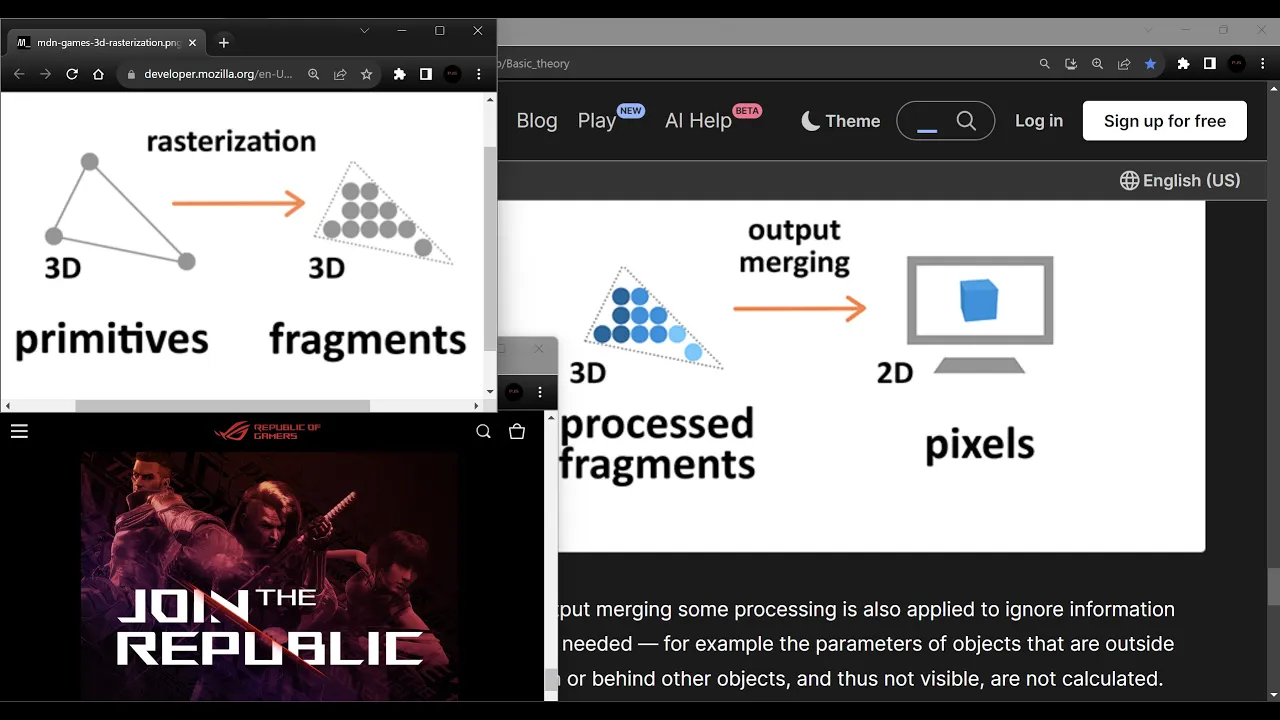 Explaining basic 3D theory - WebGL.